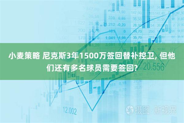 小麦策略 尼克斯3年1500万签回替补控卫, 但他们还有多名球员需要签回?